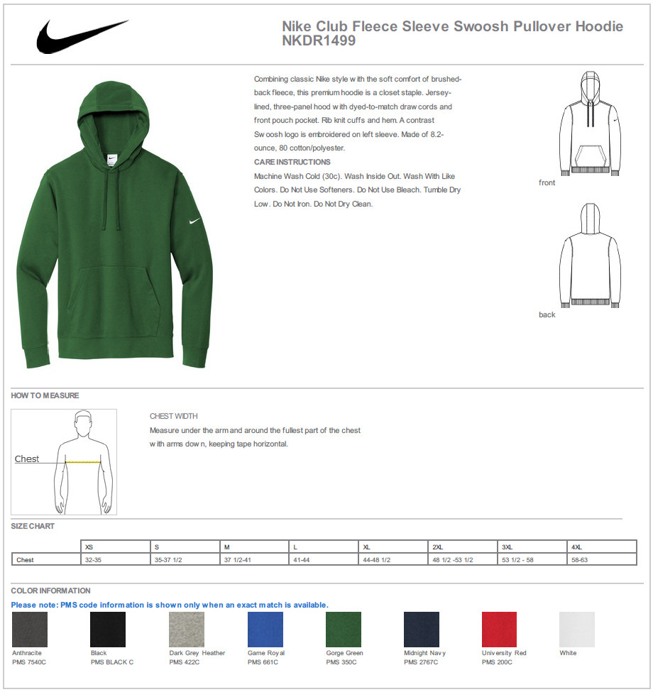 Nike Pullover Hoodie