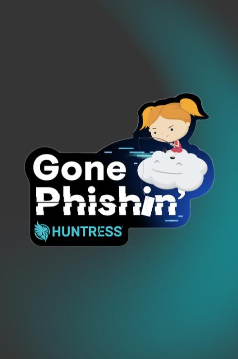 'Gone Phishin'' Sticker