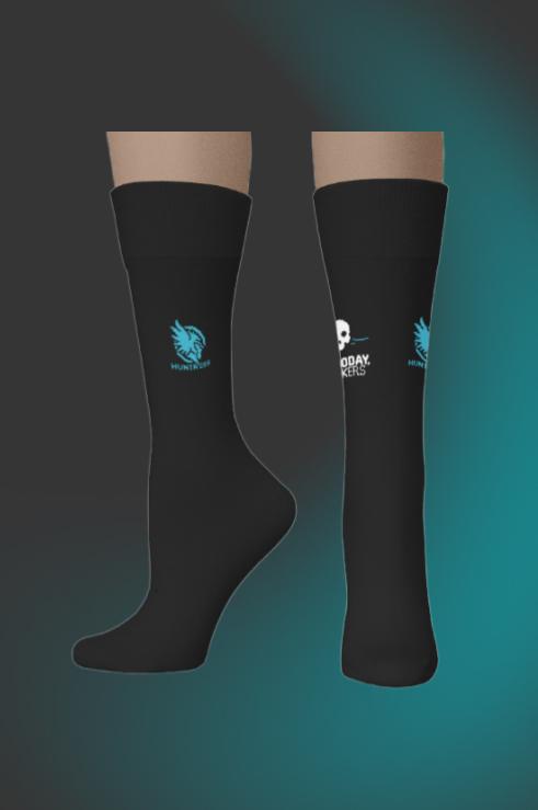 Crew Socks - 'NOT TODAY, HACKERS'