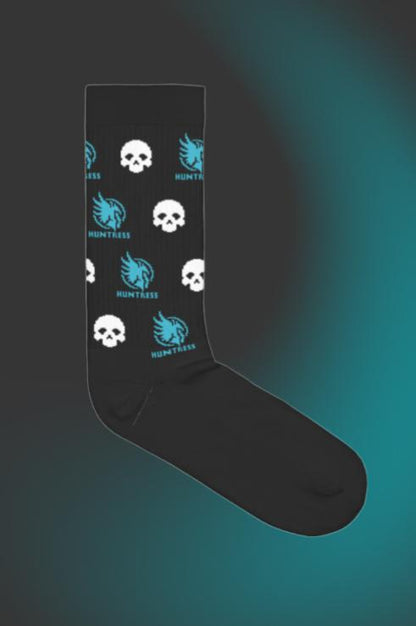 Athletic Crew Socks - Skulls/Warrior Heads